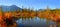 Vermilion lakes landscape in Banff national park