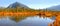 Vermilion lakes landscape in Banff national park