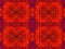 VERMILION AND PURPLE DESIGN PATTERN