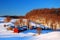 A Vermont Farm under a blanket of snow