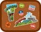 Vermont, Virginia travel stickers with scenic attractions