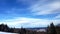 Vermont Vista Pine trees Mountain View fascinating cloud formation