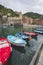 Vernazza city. Rocky seashore. Cinca Terre. Italy