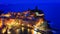 Vernazza at dusk, in the classic blue light after sunset.