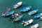 Vernazza harbor with small boats - Liguria Italy