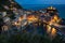 Vernazza, Italy at night