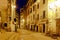 Vernazza. Old street at night.