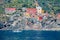 Vernazza from the sea, 5 Terre, Liguria