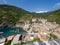 Vernazza seen from the Doria tower, Italy