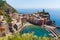 Vernazza town view in Cinque Terre