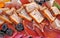 Verneuil sur Seine; France - may 6 2020 : close up of an assortment of cold meats