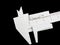 Vernier caliper made form paper