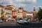 VERONA, ITALY - AUGUST 31, 2012: Small car Smart on the main square in Verona - Piazza Bra