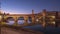 Verona, Italy Town Skyline on the Adige River with Ponte Pietra