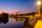 Verona by night with the Dom Santa Maria Matricolare