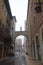 Verona street city in Italy