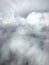 Vertical Airplane View of Clouds