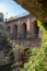 Vertical beautiful shot of the Casemates du Bock located in Luxembourg