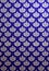 Vertical blue and silver glamour pattern