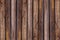 Vertical boards narrow weathered brown background base wooden panel