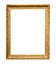 Vertical carved wooden picture frame cutout