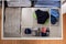 Vertical clothing storage ideas.