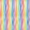 Vertical curved rainbow lines