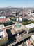 Vertical Diagonal View: Plaza Tapatia Quetzalcoatl Fountain and Jewelry Center