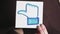 Vertical dislike sign social media hand thumb down