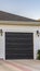 Vertical Double garage unit attached to a suburban house