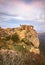 Vertical Dramatic view of Khornabuji castle