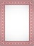 Vertical frame - cross stitch Ukrainian ornament