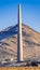 Vertical Garfield Smelter Stack day light blue sky