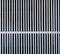 Vertical gray metal slats on black background