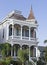 Vertical: Historic Victorian House in Galveston Island, Texas