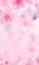 Vertical Japanese Spring Sakura cherry blossoms 240x400 size website fat skyscraper banner pink background and header