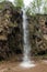 Vertical landscape with one of the Honey waterfall