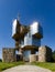 Vertical low angle shot of the Croatia Monument to the uprising of the people of Banija and Kordun