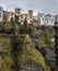 Vertical low angle shot of Jardines De Cuenca Ronda  inSpain