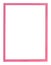 Vertical modern pink picture frame