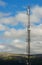 Vertical Norway meteorological tower background