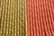 Vertical orange and yellow mountain rope texture