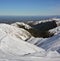 Vertical Panorama of The Canterbury Plains from the Mount Hutt S