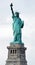 Vertical panoramic view of Statue of Liberty