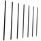 Vertical parallel lines, stripes. straight streaks, strips design element. linear, lineal pattern. line half-tone element. lines