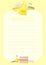 Vertical Recipe Card for Notes Making about Food Preparation Vector Template
