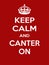 Vertical rectangular red-white motivation sport canter poster based in vintage retro style Keep and carry on