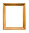 Vertical retro wooden picture frame