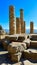 Vertical of the Ruins Of Delphi in Greece