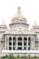 Vertical shot of the 15 August celebrations at Vidhan Soudha, Bangalore, India